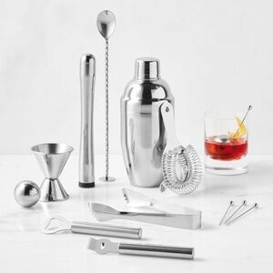 Williams Sonoma Deluxe Classic Bar Tool Set